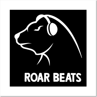 Roar Beats Bear Posters and Art